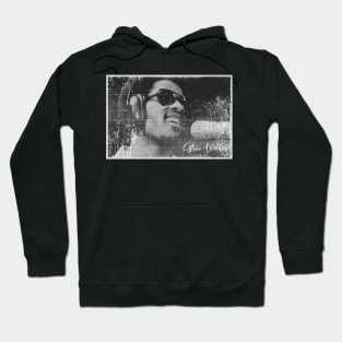 Stevie Wonder Grey Vintage Hoodie